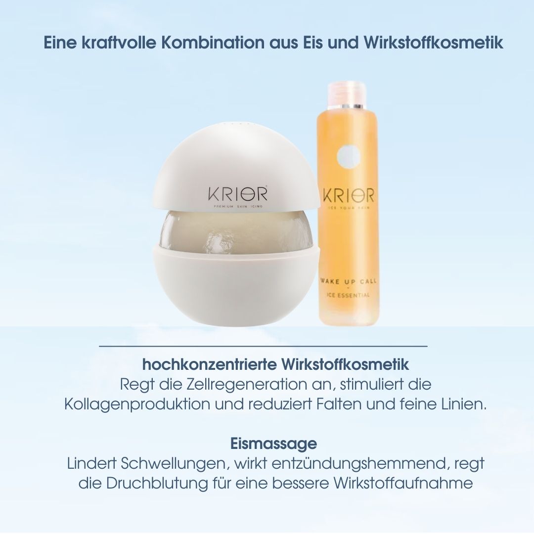 Krior Premium Skin Icing Set mit Creme