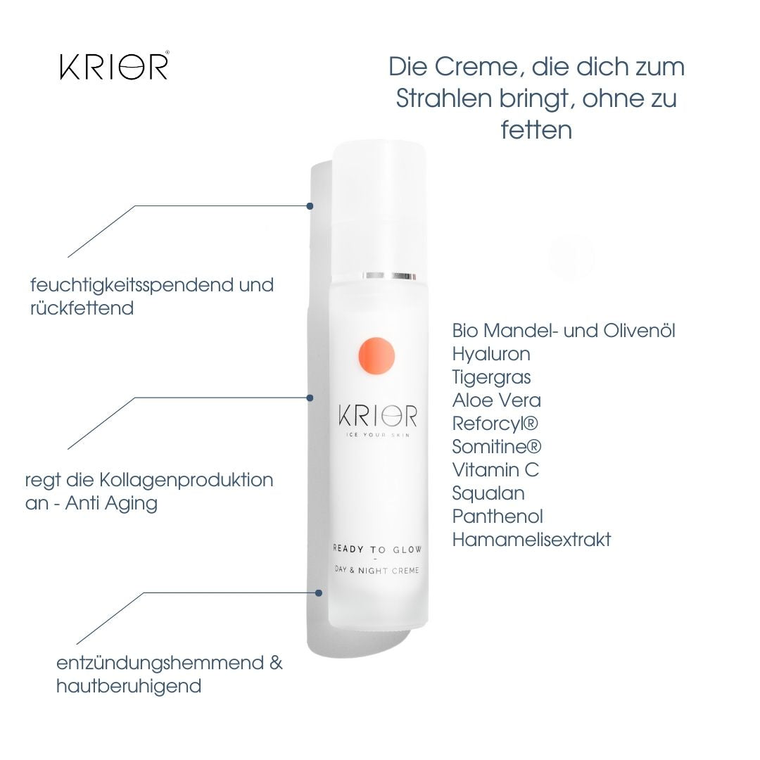 Krior Premium Skin Icing Set mit Creme